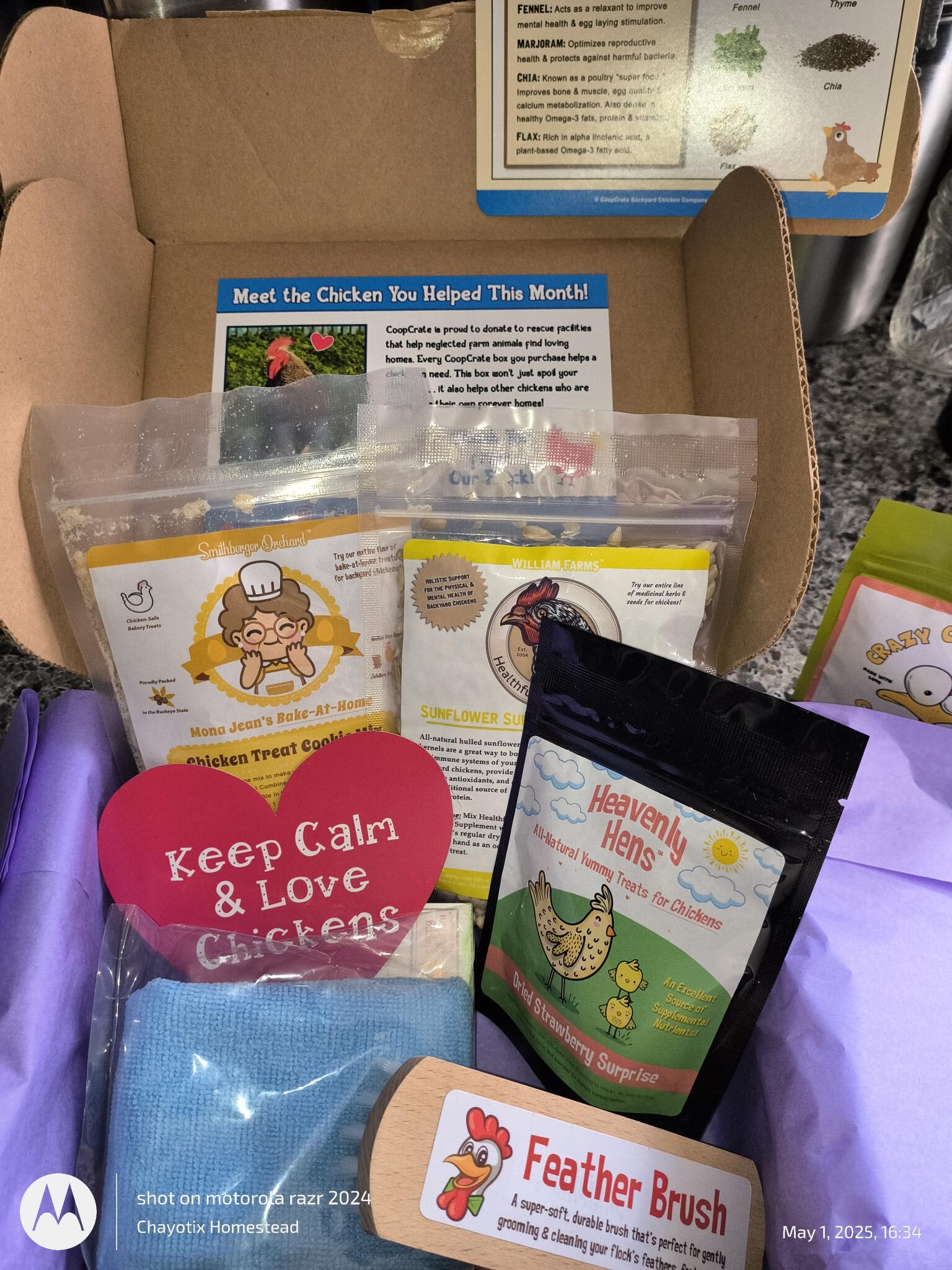 Unboxing Our CoopCrates: April and May Boxes